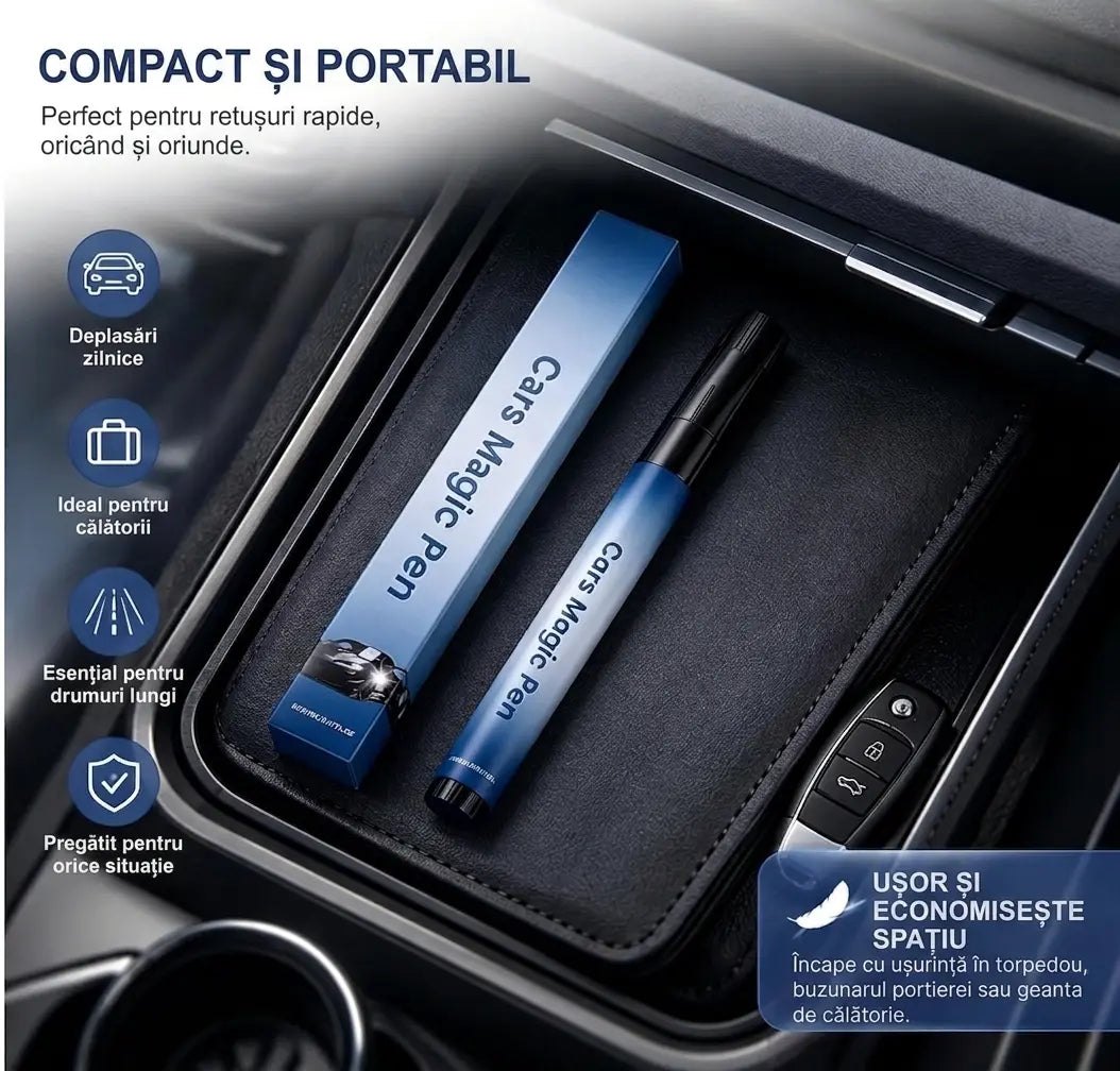 Creion Magic pentru Zgârieturi Auto – Universal, Orice Culoare