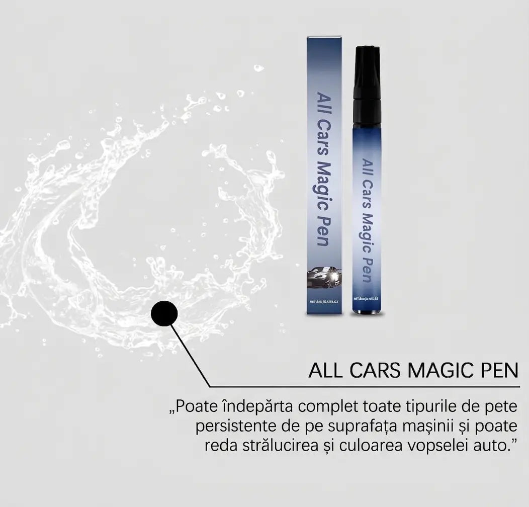 Creion Magic pentru Zgârieturi Auto – Universal, Orice Culoare