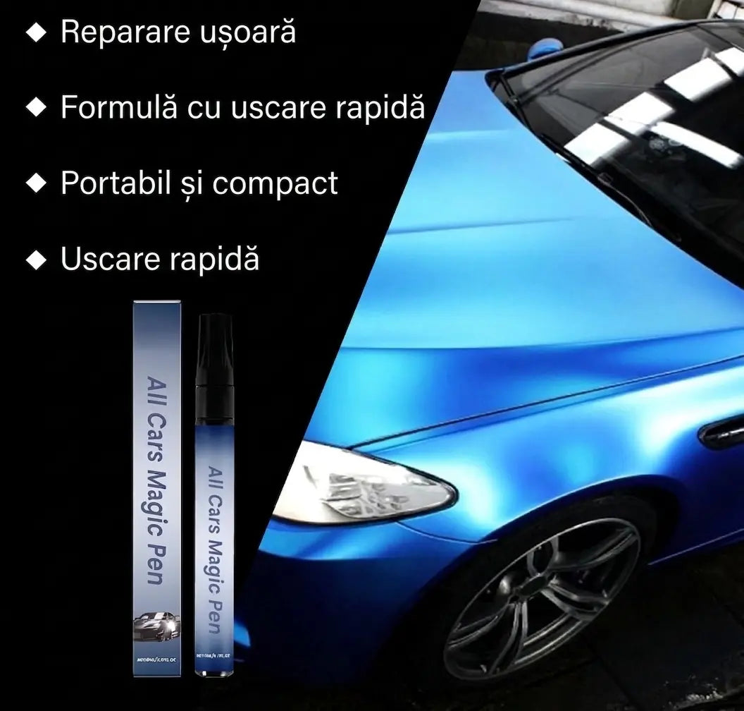Creion Magic pentru Zgârieturi Auto – Universal, Orice Culoare