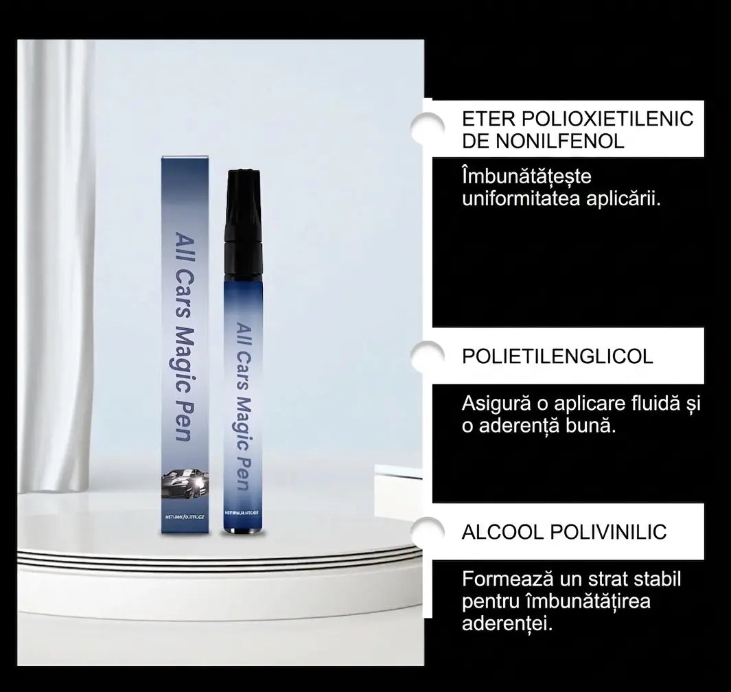 Creion Magic pentru Zgârieturi Auto – Universal, Orice Culoare